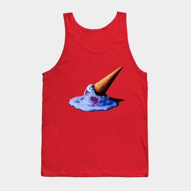 Melting Planet Tank Top by eranfowler